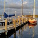 Boats Larvik, Floating Point, and Windswept at Payne's Dock